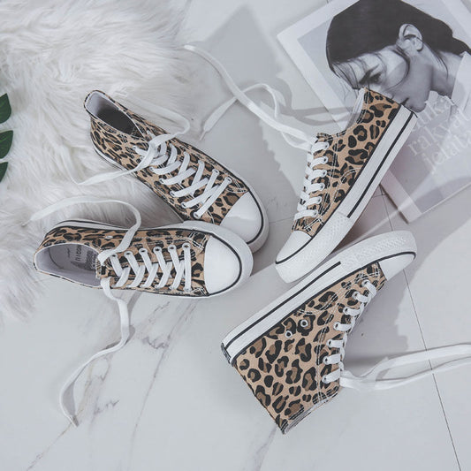 Leopard Canvas Shoes