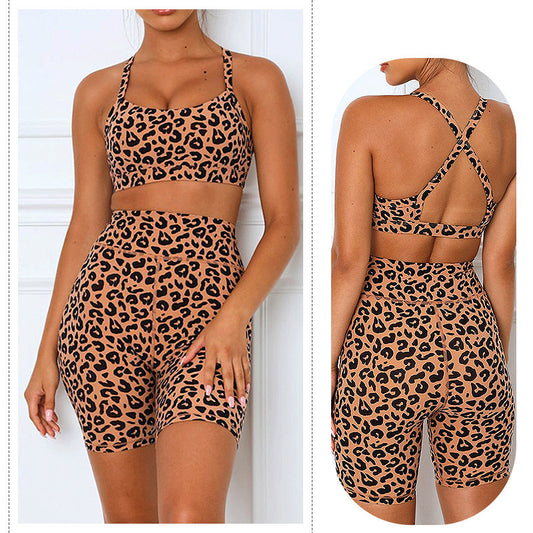 Leopard Yoga Tights